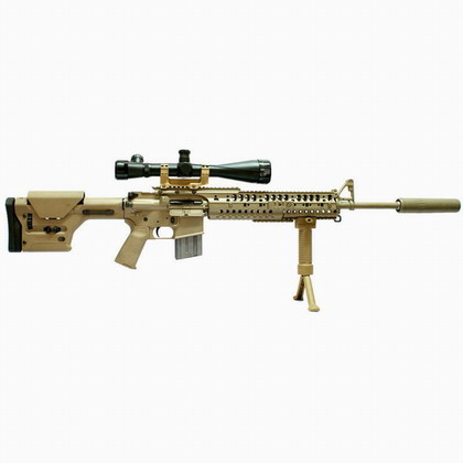 DPMS Sinper Rifle with Silencer