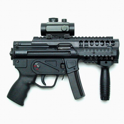 H & K MP 5 K A1 9 mm SMG (Tactical Rail +  Scope)