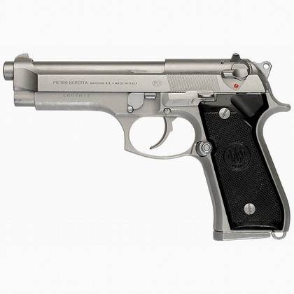 Beretta 92 FS 9 mm Pistol (Inox)