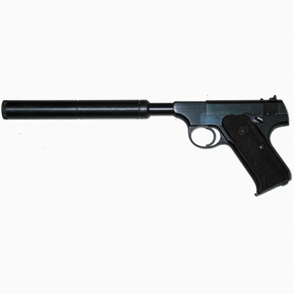 Colt Woodsman .22 LR Pistol (with Silencer)